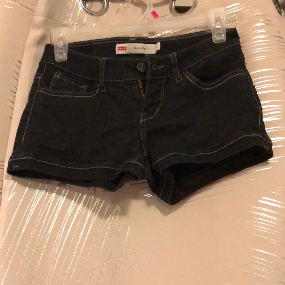 Black Levi Shorts-Size 1